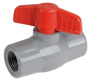 Female/Female Polypropylene Ball Valve 1" #N43637502419