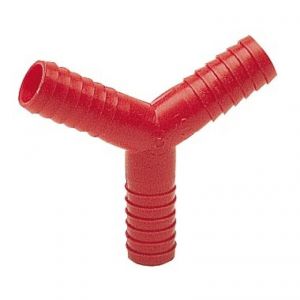 Nylon "Y" water hose fitting D.14mm #N40737601518