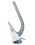 Kobra 2 Galvanised steel anchor 12kg #FNIP49223