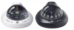 Black Olympic 115 compass Flushmount on horizontal surface #FNIP60913