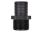 Black polycarbonate hose adaptor Thread 1/2" - D.18mm #OS1720640