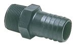Black polycarbonate hose adaptors - Thread 3/4" - D.23mm #OS1720641