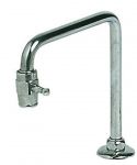 Rubinetto girevole e telescopico in ottone cromato H. 235mm #OS1728890