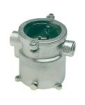 Nickel plated bronze Water cooling filter H.160 - D.146 - Fittings 1" #OS1765403