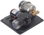 Fresh Water Pump Integrated System and Accumulation Tank Europump 121 12V-Portata 12l/min #OS1650603