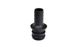 Europump black plastic snap-fit hose connectors Ø 19mm Straight #OS1653206