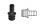 Europump black plastic snap-fit hose connectors Ø 19mm Straight #OS1653206