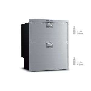 Vitrifrigo DW210 OCX2 BTX IM Congelatore Icemaker + Congelatore 182lt a cassetto 230V Inox #VT16006315