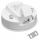 Plastic Flush Pull Latches made of White Nylon #OS3814700