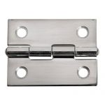 Mirror polished stainless steel Rectangular hinge 51x51mm 1.3mm #OS3846783