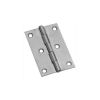 Rectangular hinge mirror polished stainless steel 75x50mm 1.3mm #OS3882204