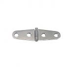 Stainless steel mirror polished hinge - 101x27mm Thickness of 1.7mm #OS3846790