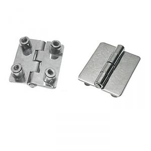 St.steel trapezoidal hinge 51x45mm Thickness 1.7mm Bushings 4 no screws #OS3882102