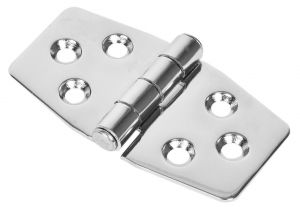 Stainless steel hinges 51x27mm Thickness 1,7mm electrolytically polished #OS3849130