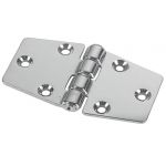 Stainless steel shiny hinge - 151x75 mm #OS3844011