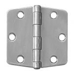 Stainless steel shiny hinge 74x74 mm #OS3844009