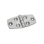 Stainless steel shiny hinge 72x39 mm #OS3844153