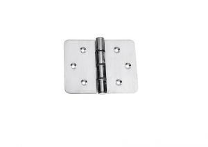 AISI 316 Stainless Steel Maxi Hinge 130x100x4mm Pin 8mm #OS3844013