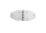 AISI 316 Stainless Steel Maxi Hinge 230x100x4mm Pin 8mm #OS3844014