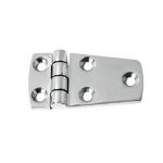 Stainless steel Cast Hinge with protruding pin 39x74mm Thickness 5mm #N60242240636