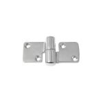 Stainless steel Removable Right-hand Hinge 100x50mm Thickness 5mm #N60242240638