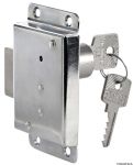 Chromium-plate brass yale lock 50x50 mm #OS3813200DX