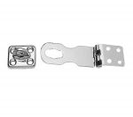 S.S. Peak hasp with swivelling padlock eye ring - 64x32 mm #OS3844112