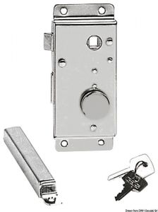 Chromium-plate brass cylinders lock Right model #OS3813220DE/20