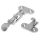 Stainless steel Adjustable toggle fastener 110x45 mm #N60341502945