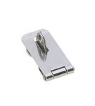 Stainless steel hinge w/eye for padlock - 64x23 mm - Code: OS3898100