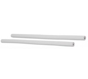 Pair Guard rail wire cover of white soft expanded foam Ø43x100mm #OS2430500