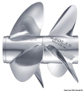 Solas Stainless Steel Propeller for VOLVO PENTA DP 280/290 Type C3 OEM ref. 3860878 #OS5220403