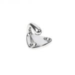 Gancetto in acciaio inox 23x23xH20 mm #N61742500593