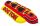KWIK TEK Airhead Hot Dog Inflatable Towable Tube - 260x110cm - 3 People - Banana Model #OS6495600