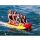 KWIK TEK Airhead Hot Dog Inflatable Towable Tube 3 People 260x110cm OS6495600