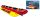 KWIK TEK Airhead Jumbo Dog Towable Tube - 375x112cm - 1/5 People - Banana Model #OS6495601