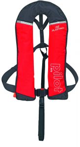 Plastimo Giubbotto Pilot 275N Automatico Rosso con Sottogamba #FNIP65069