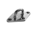 Golfare in acciaio inox 316 fuso per attacchi in coperta 79x49mm #N61542100125