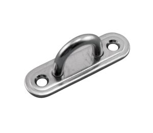 Stainless steel eyebolt with flat base Eye 15x14mm #N61542141000