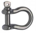 Stainless steel bow shackle w/screw-lock Pin 6 mm #N61641100467