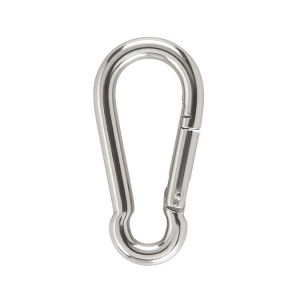 Carabiner hook AISI 316 stainless steel 11x120mm #N60641000406