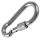 Stainless steel snap-hook w/screw-lock - 6x60 mm #OS0919506