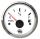 Osculati 12/24V Fuel Level Gauge Signal 240-33 Ohm White Dial Glossy Bezel #OS2732201