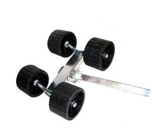 Double tilting side roller Square pipe raised 40 mm #OS0203120