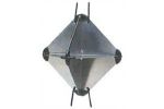 Folding radar reflector 34x34x47 cm #OS3271169