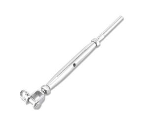 Tenditore in acciaio inox a pressare per cavo D.6mm #N120882800282