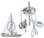 Sailguard Pair Sail-saver made of white nylon OS5737340