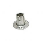 Aluminium Pulpit joint Round Version 90° Angle for 25mm pipe 70x50h mm #OS4102300