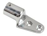 Base bassa in acciaio inox microfuso per tubi da 25mm #OS4118400