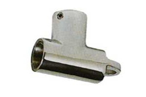 Stainless steel Handrail T-joint 90° eye - Tube D.22 mm #N60840528091